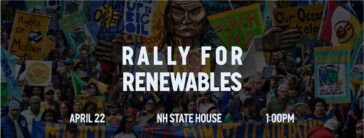 Rally for Renewables - New Hampshire wants the financial and health benefits of creating electricity AT HOME.