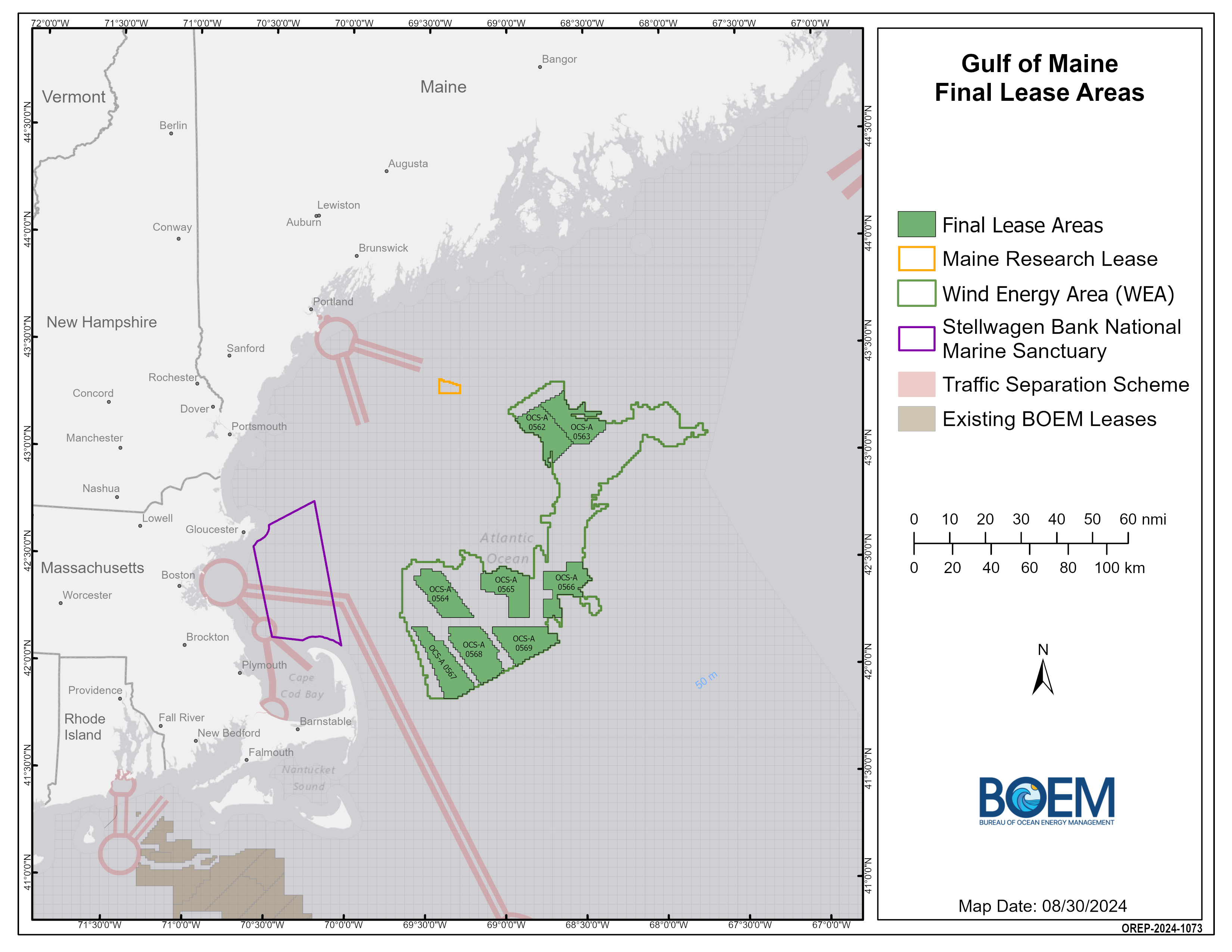 Gulf of Maine Offshore Wind Leases Sold!